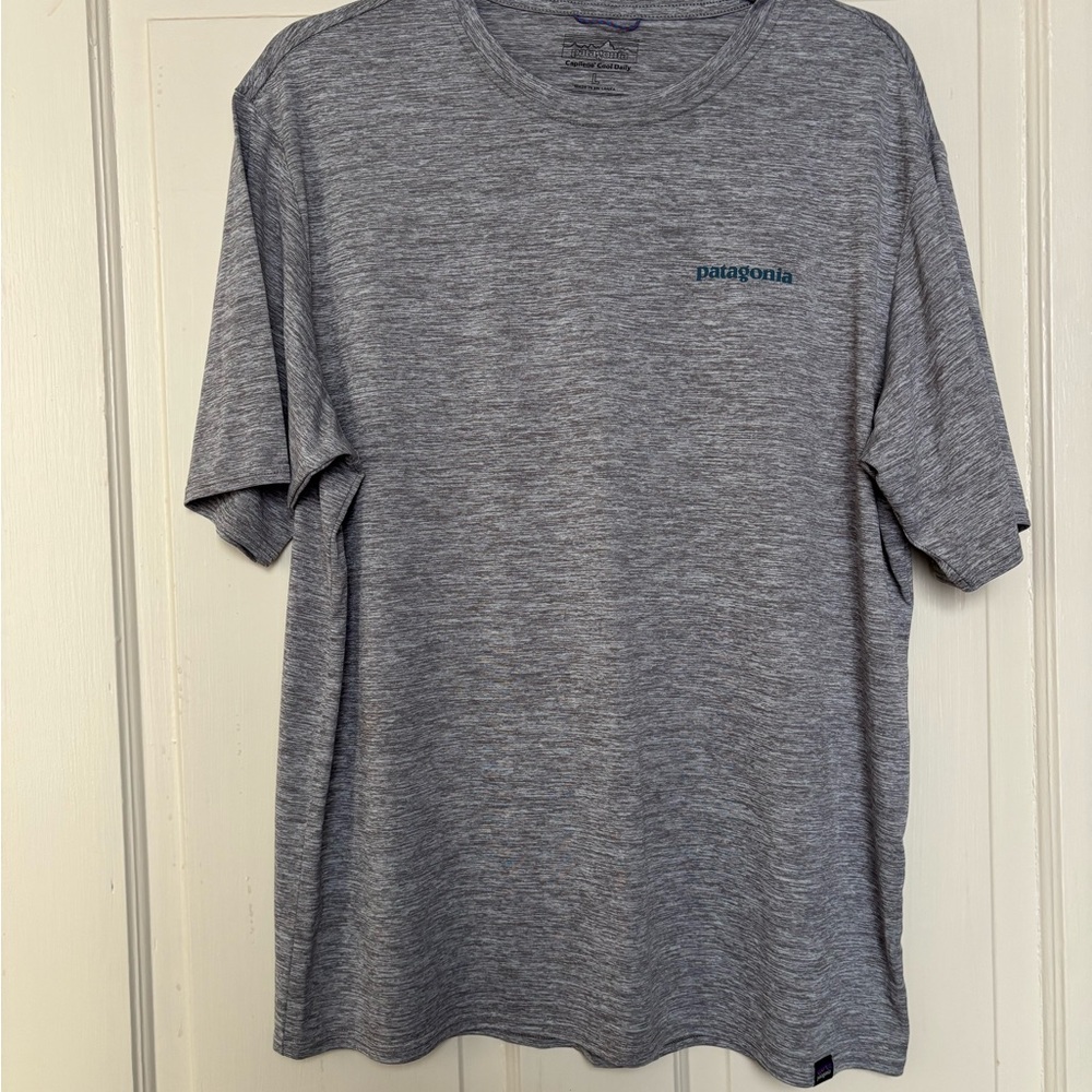 Patagonia Heather Gray Men's Short Sleeve Tee
